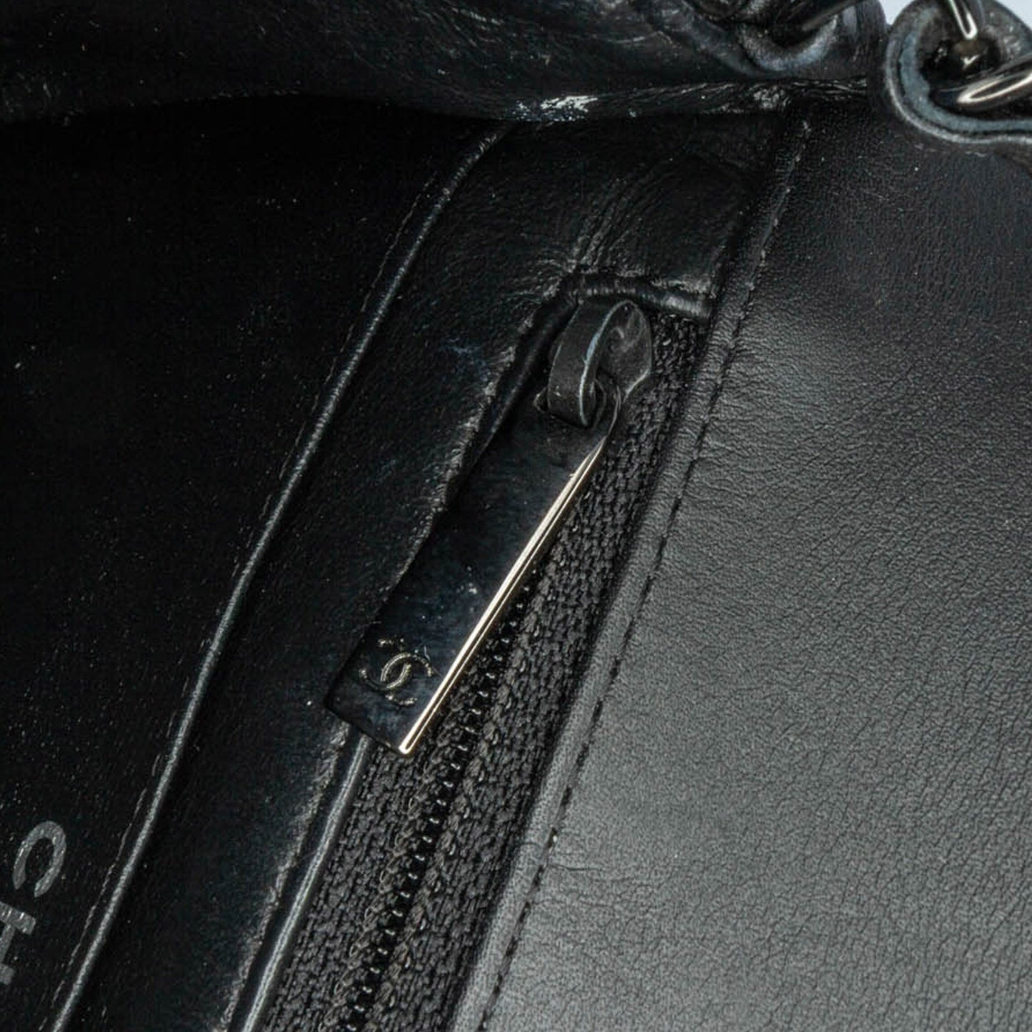 Black Chanel Mini Square Classic Patent So Black Single Flap Crossbody Bag