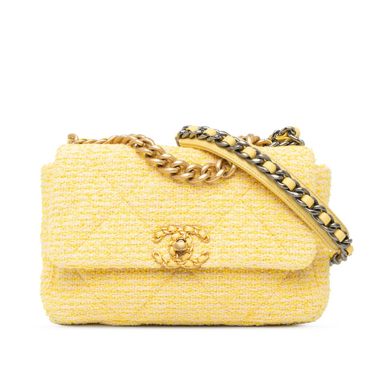 Chanel Sac Medium Tweed 19 Flap