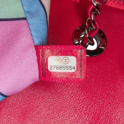 Chanel Sac Medium Quilted Terry Cloth Coco Beach Flap