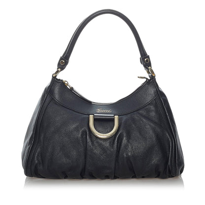 Gucci Abbey D-Ring Leather Shoulder Bag (SHG-30694)