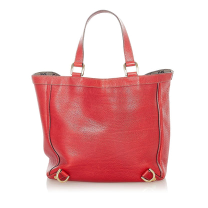 Gucci Abbey D-Ring Leather Tote Bag (SHG-21120)