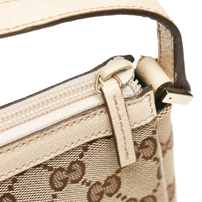 Gucci Abbey GG Canvas Baguette (SHG-29370)
