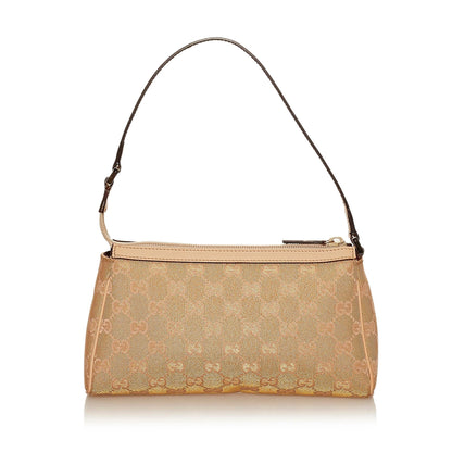 Gucci Abbey GG Canvas Baguette (SHG-29559)
