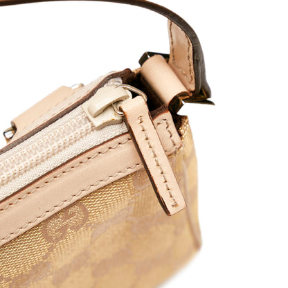 Gucci Abbey GG Canvas Baguette (SHG-29559)