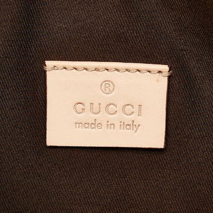 Gucci Abbey GG Canvas Baguette (SHG-29559)