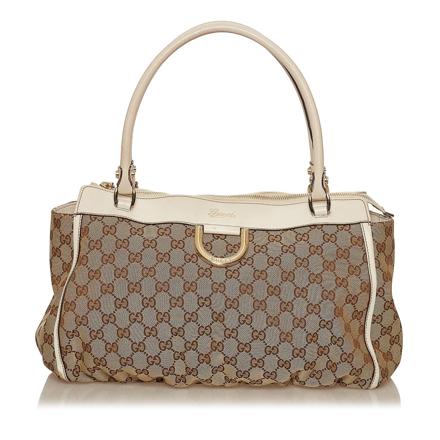Gucci Abbey GG Canvas Shoulder Bag (SHG-29543)