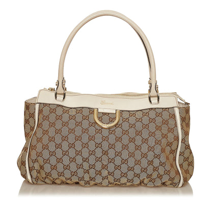 Gucci Abbey GG Canvas Shoulder Bag (SHG-29543)