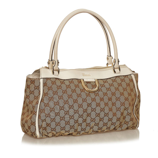 Gucci Abbey GG Canvas Shoulder Bag (SHG-29543)