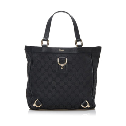 Gucci Abbey GG Canvas Tote (SHG-maqJoz)