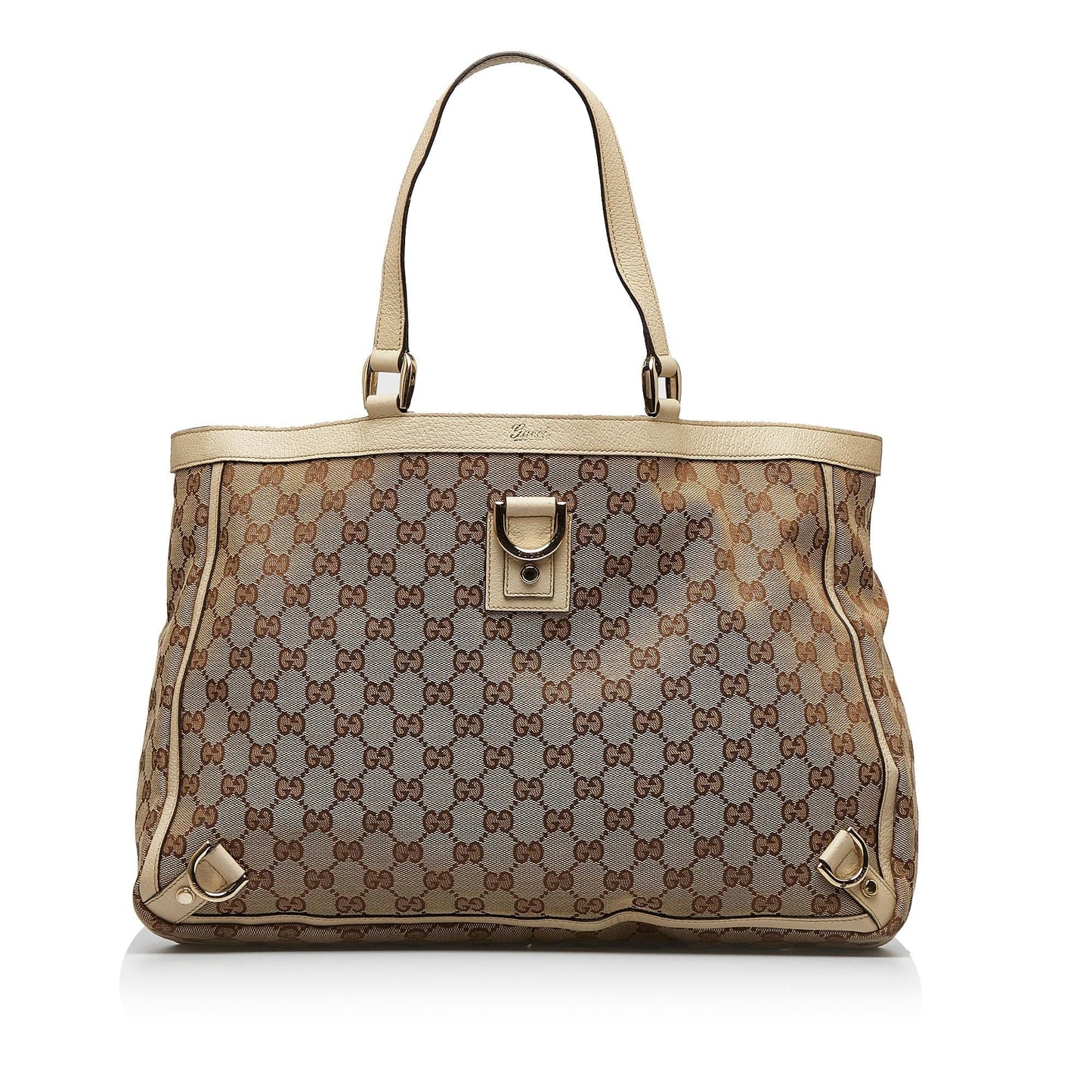 Gucci Abbey GG Canvas Tote (SHG-KlNn76)