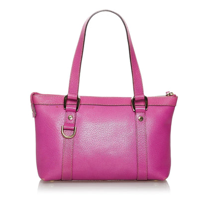 Gucci Abbey Leather Handbag (SHG-30811)