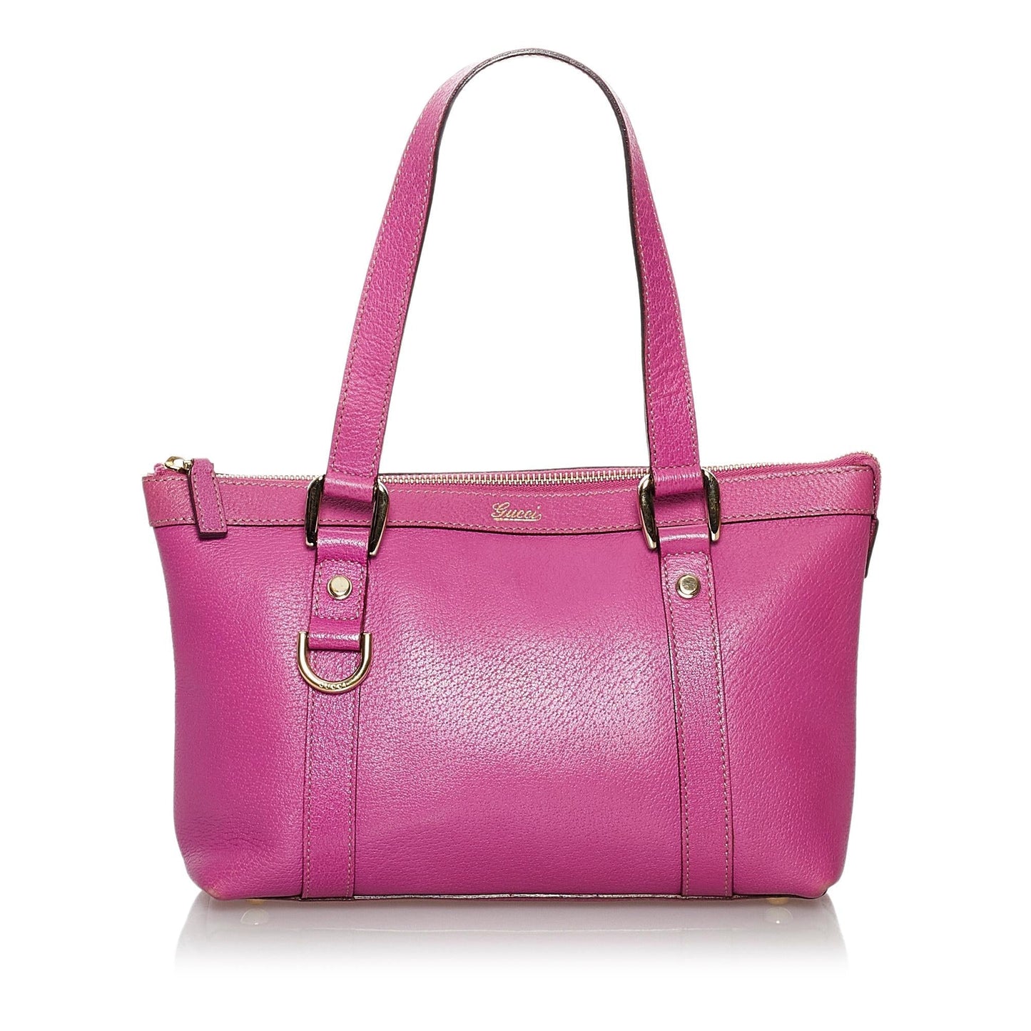 Gucci Abbey Leather Handbag (SHG-30811)
