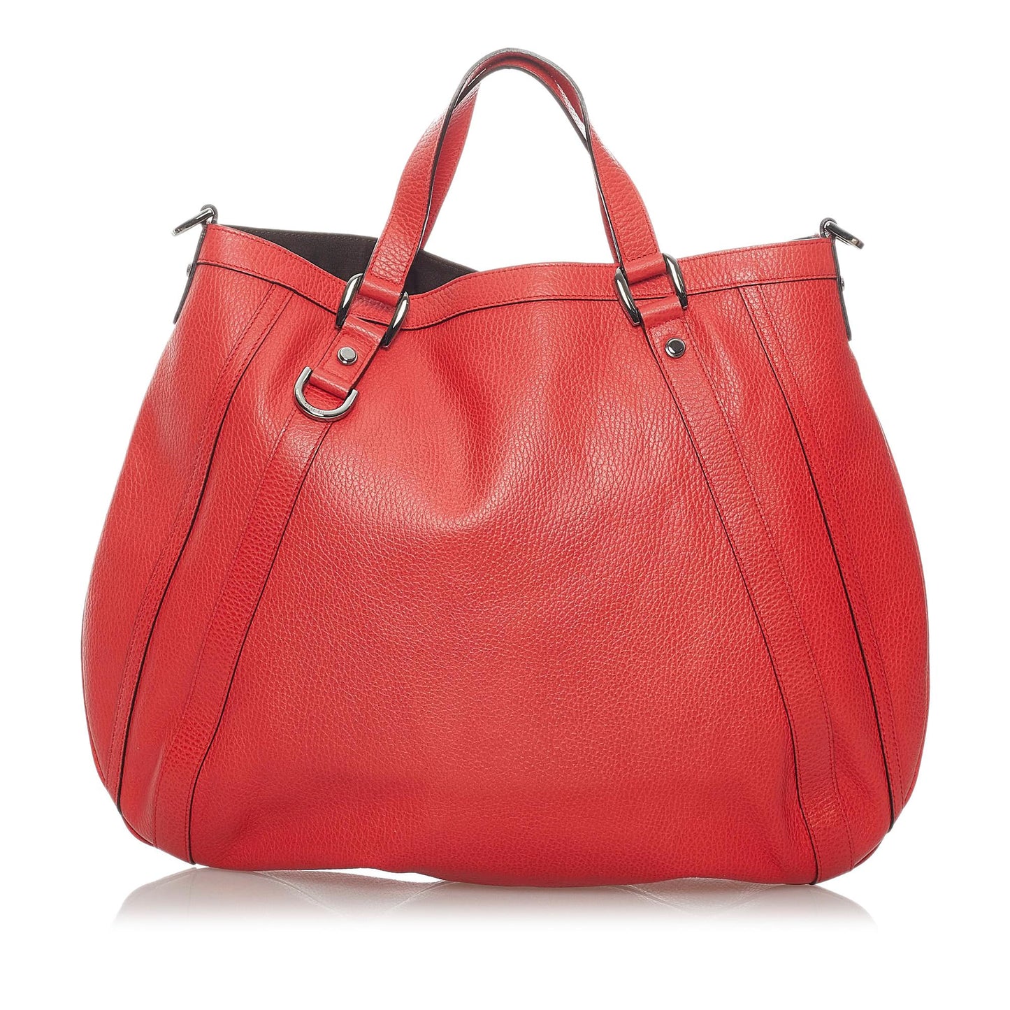 Gucci Abbey Leather Satchel (SHG-29656)