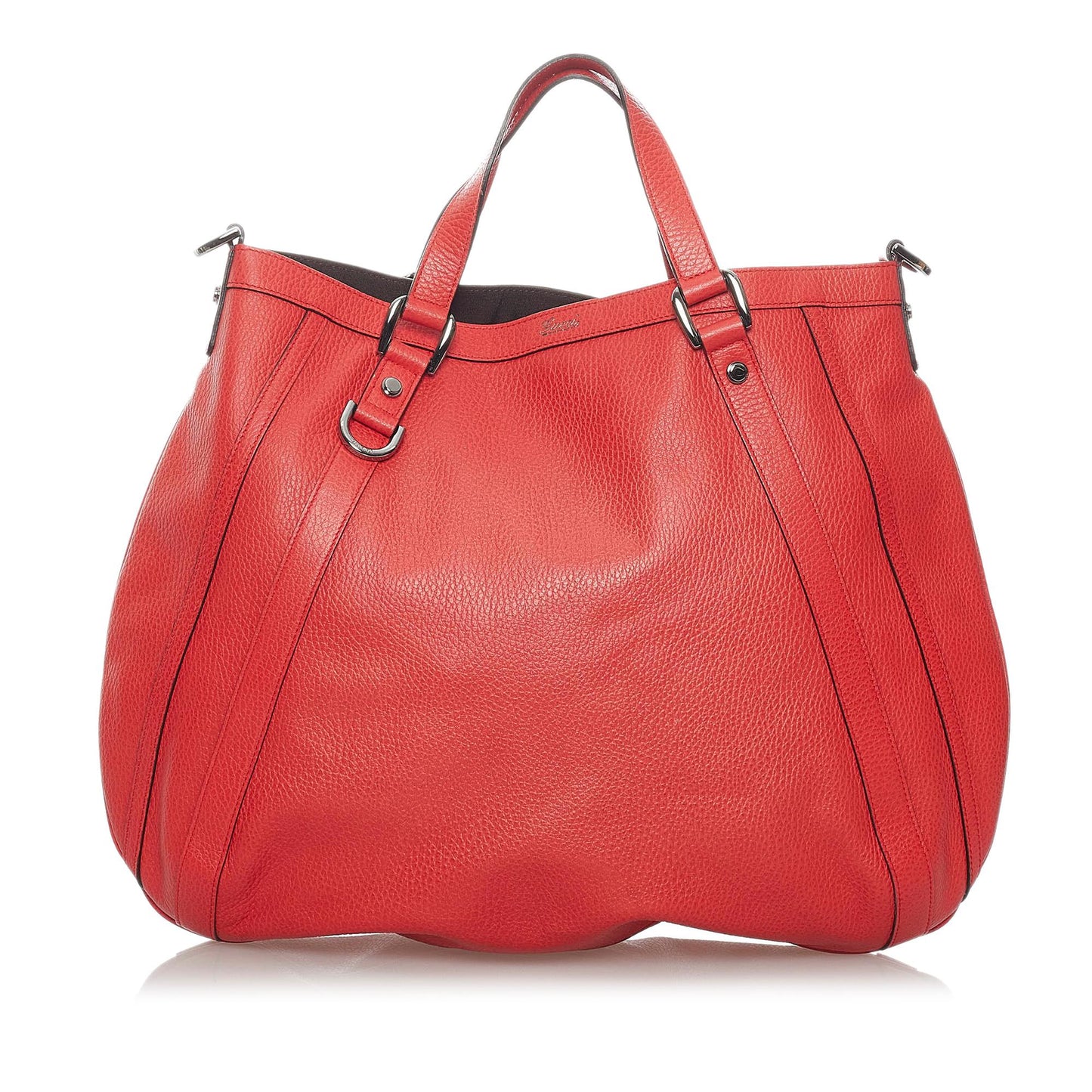 Gucci Abbey Leather Satchel (SHG-29656)