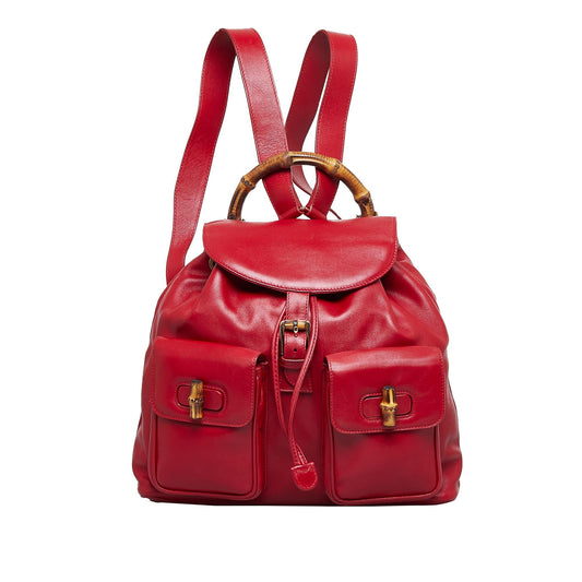 Gucci Bamboo Backpack (SHG-3J7bfN)