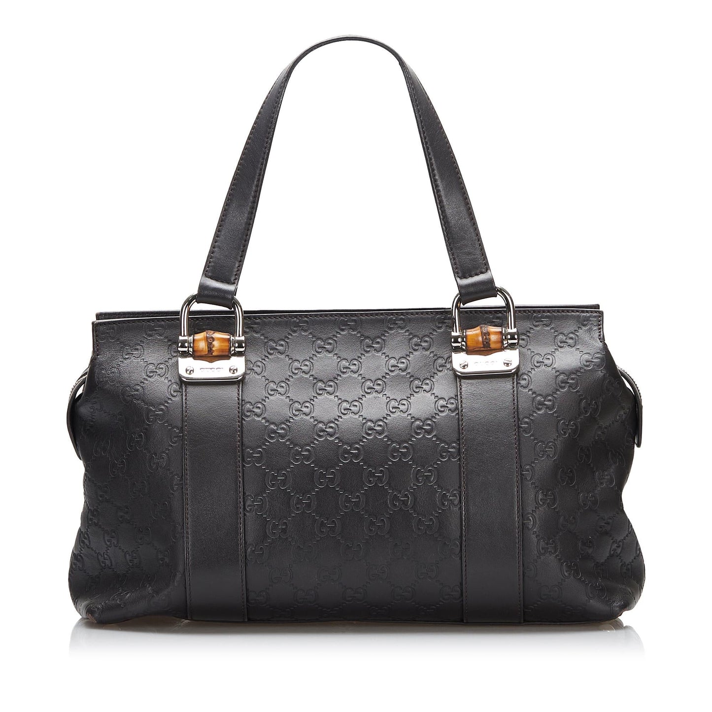 Gucci Bamboo Bar Guccissima Satchel (SHG-5c7shZ)