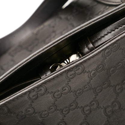Gucci Bamboo Bar Guccissima Satchel (SHG-5c7shZ)