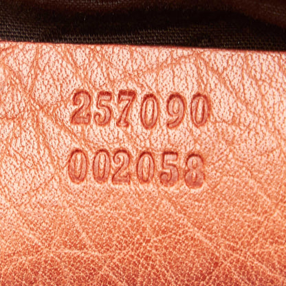 Gucci Bamboo Bar Leather Shoulder Bag (SHG-18983)