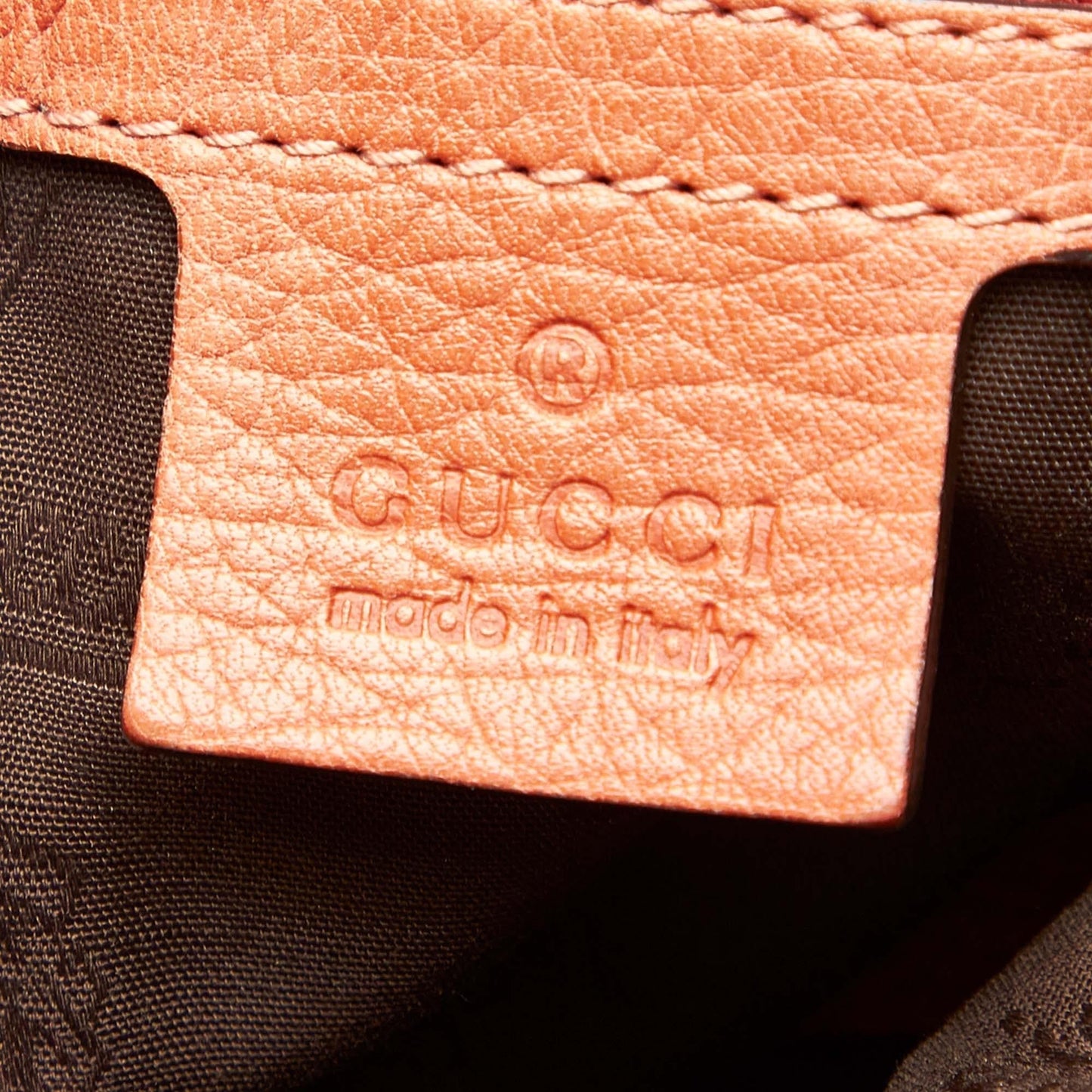 Gucci Bamboo Bar Leather Shoulder Bag (SHG-18983)
