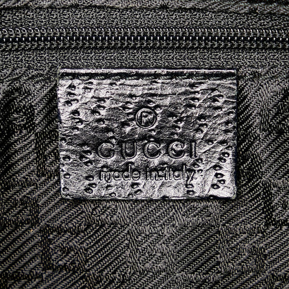 Gucci Bamboo Canvas Jackie Shoulder Bag (SHG-31465)