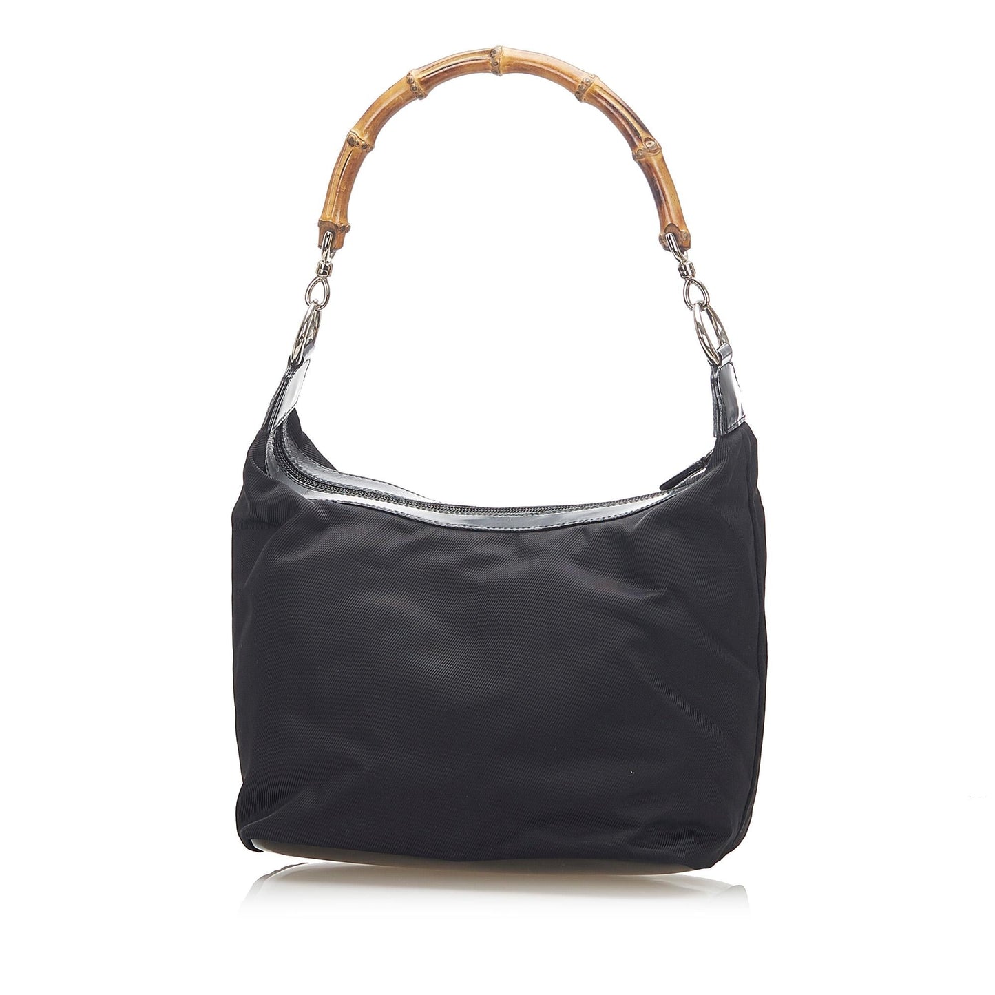 Gucci Bamboo Canvas Shoulder Bag (SHG-18223)