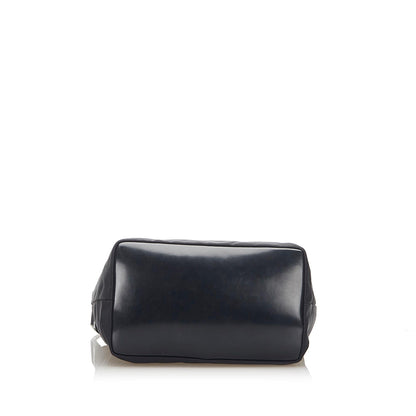 Gucci Bamboo Canvas Shoulder Bag (SHG-18223)
