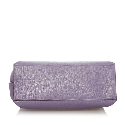Gucci Bamboo Daily Leather Satchel (SHG-29042)