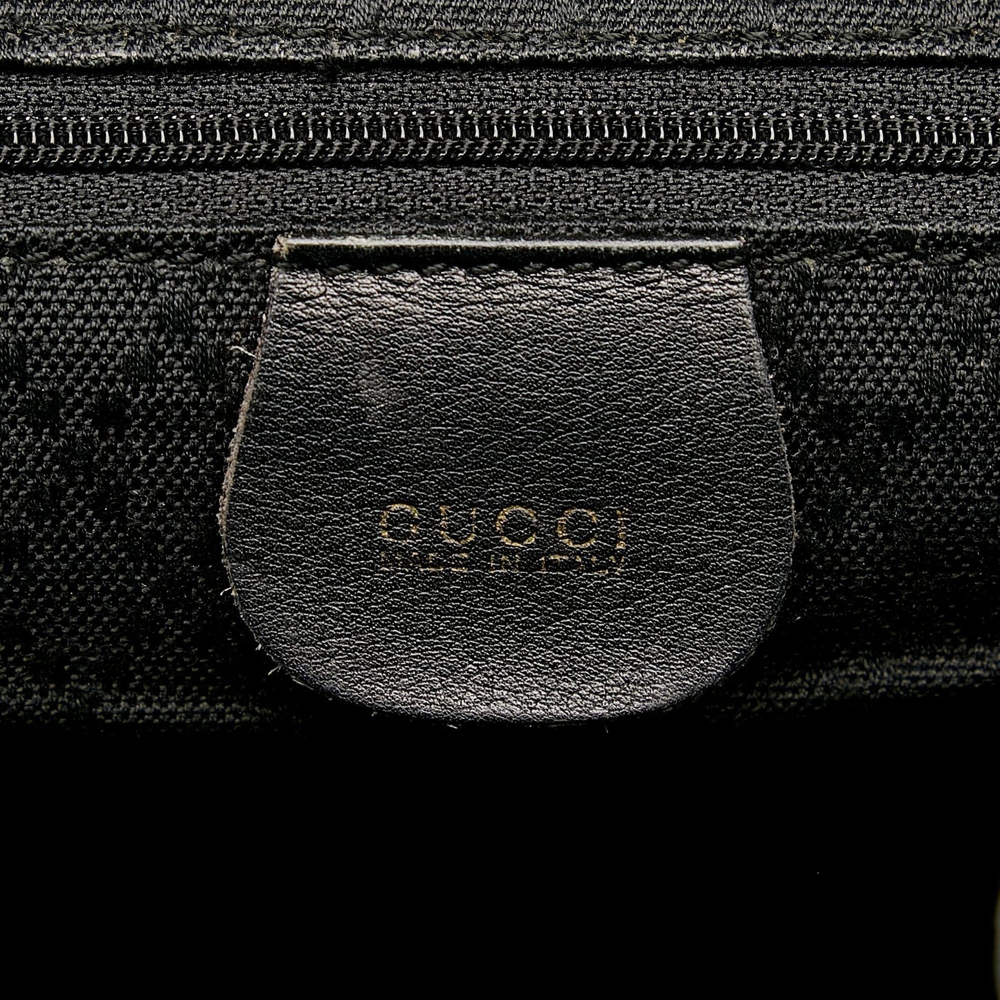 Gucci Bamboo Drawstring Leather Backpack (SHG-29212)