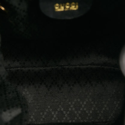 Gucci Bamboo Drawstring Leather Backpack (SHG-29292)