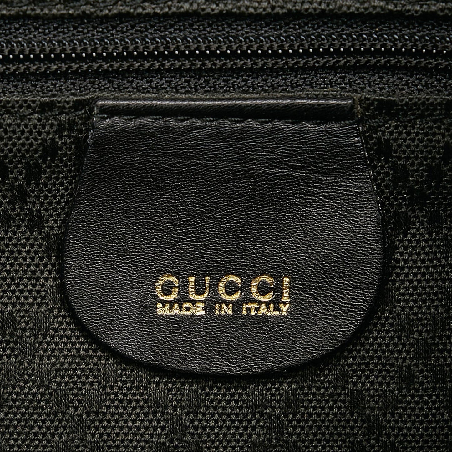 Gucci Bamboo Drawstring Leather Backpack (SHG-29292)