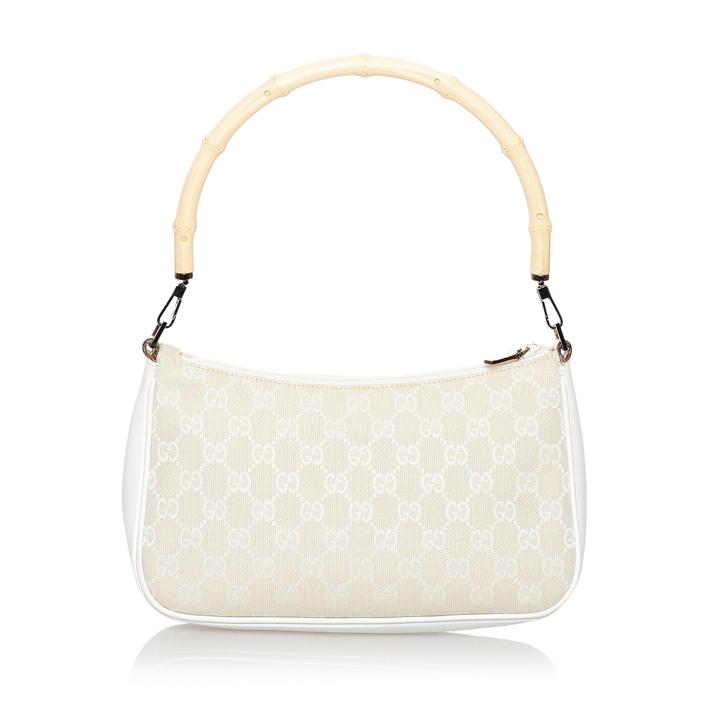 Gucci Bamboo GG Canvas Baguette (SHG-31081)