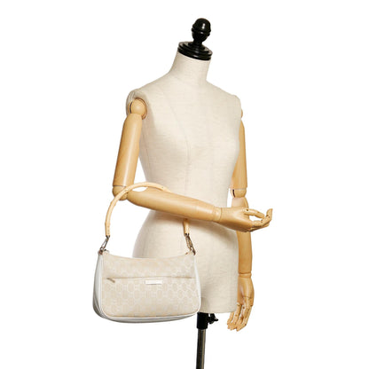 Gucci Bamboo GG Canvas Baguette (SHG-31081)