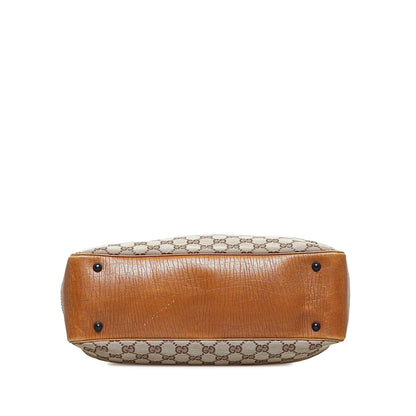 Gucci Bamboo GG Canvas Handbag (SHG-uWy0rY)