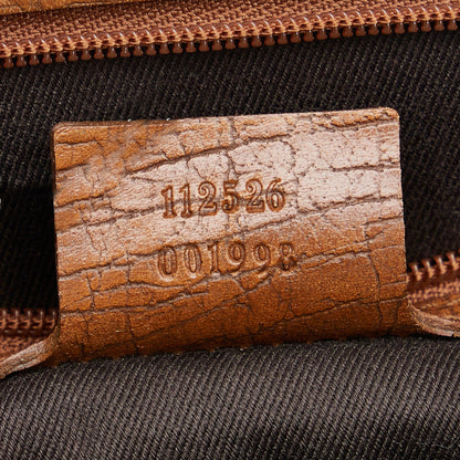 Gucci Bamboo GG Canvas Handbag (SHG-uWy0rY)
