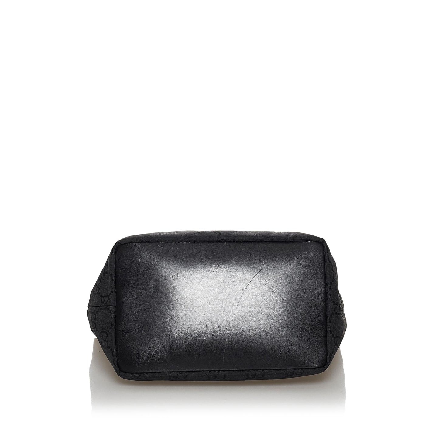 Gucci Bamboo GG Canvas Shoulder Bag (SHG-30713)