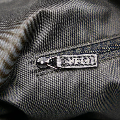 Gucci Bamboo GG Canvas Shoulder Bag (SHG-30713)