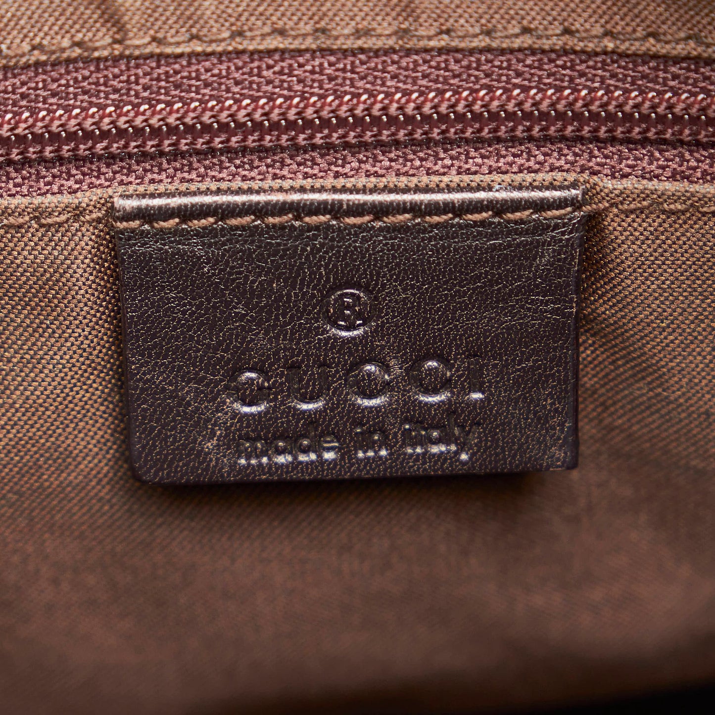 Gucci Bamboo GG Canvas Shoulder Bag (SHG-ejITql)