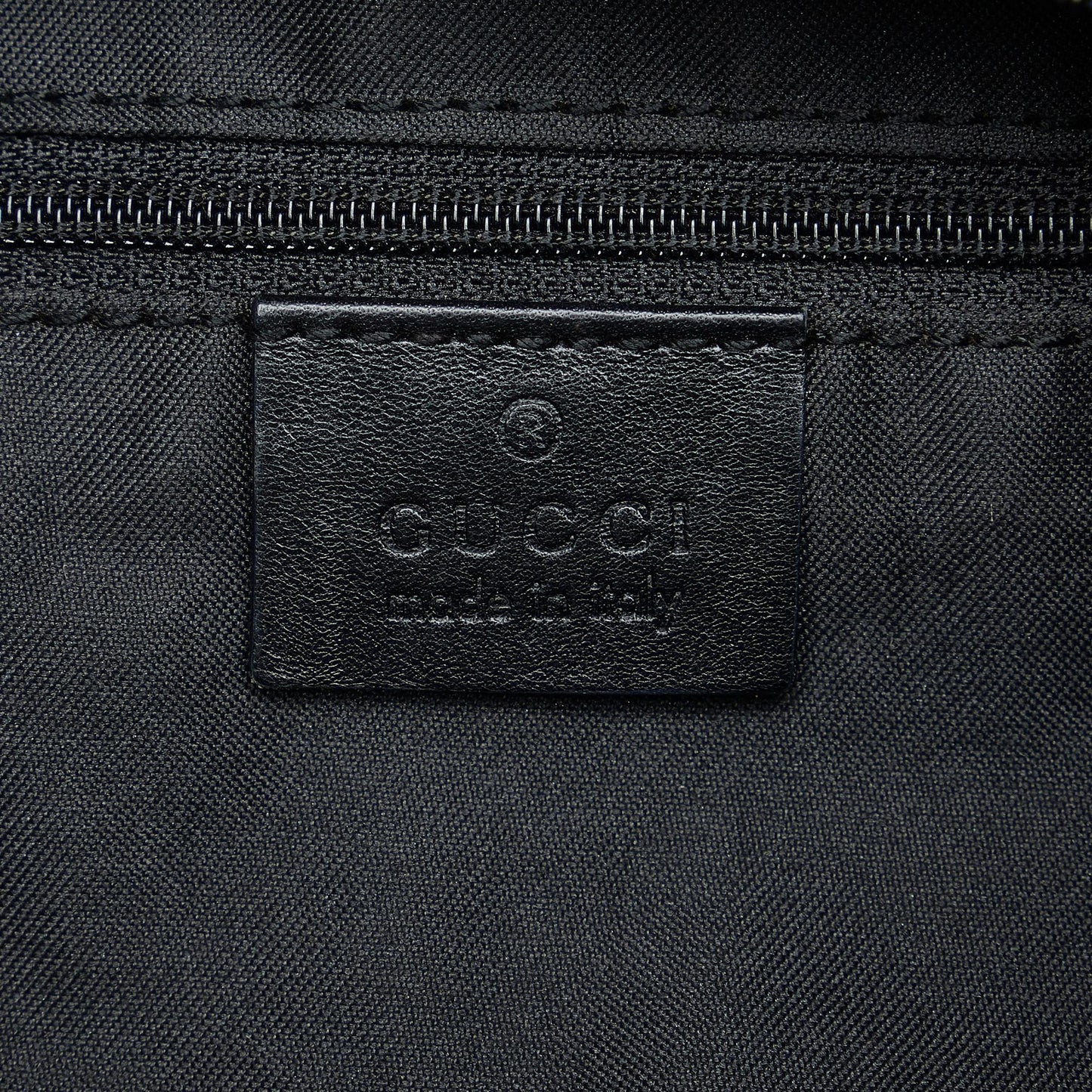 Gucci Bamboo GG Nylon Shoulder Bag (SHG-reGuen)
