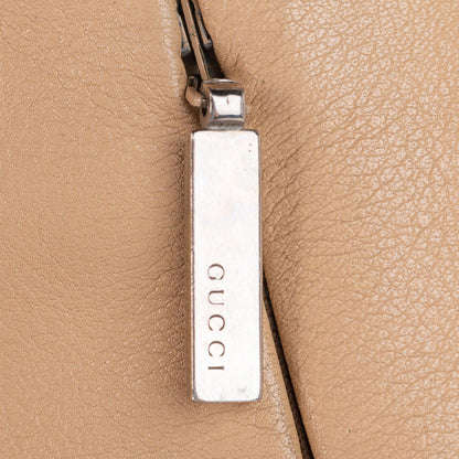 Gucci Bamboo Leather Baguette (SHG-23446)