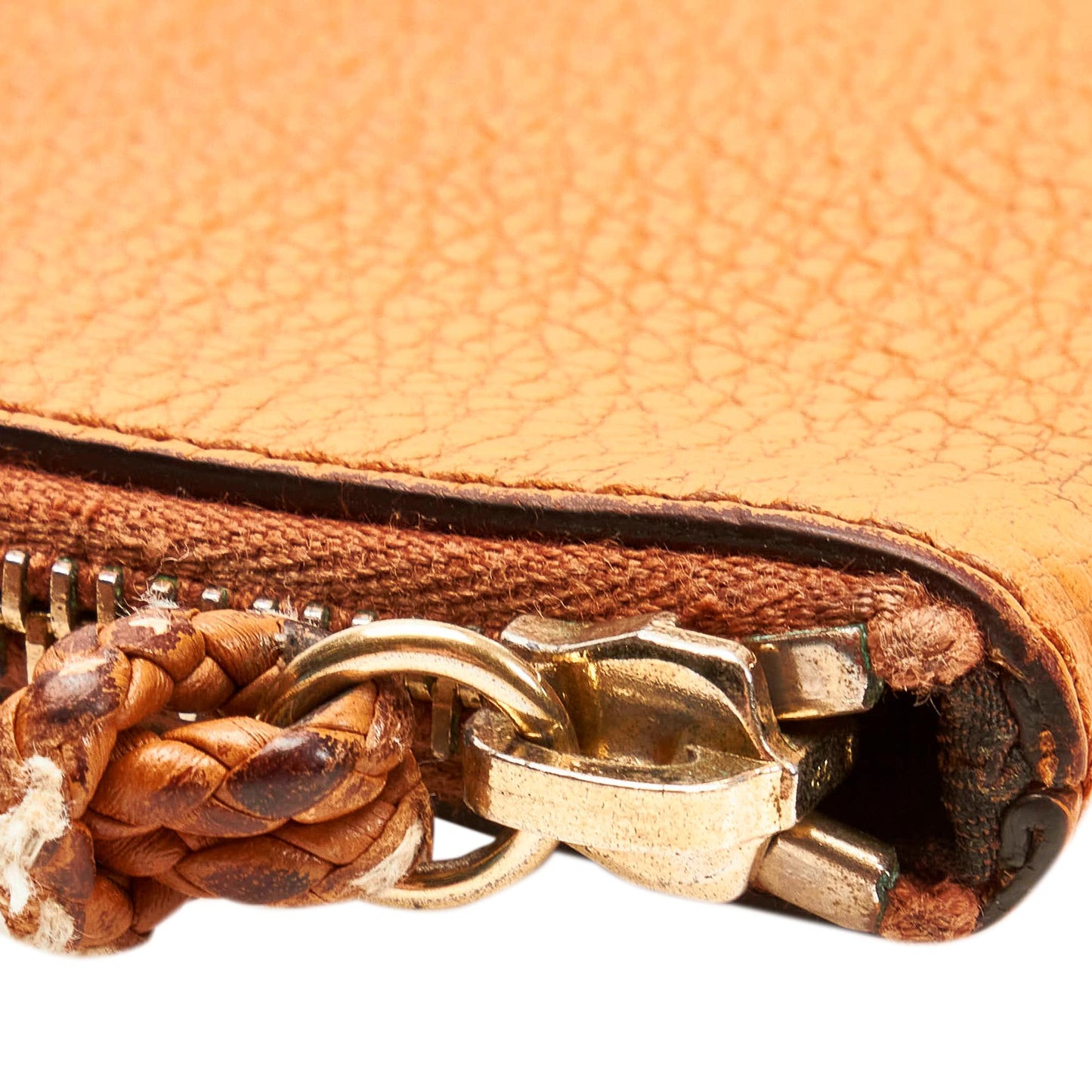 Gucci Bamboo Leather Clutch Bag (SHG-31194)