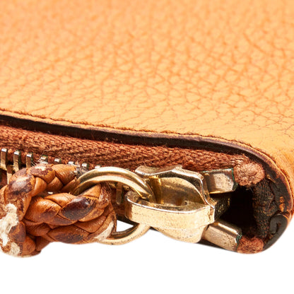 Gucci Bamboo Leather Clutch Bag (SHG-31194)