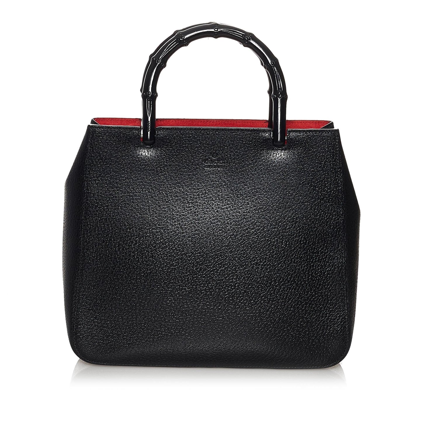 Gucci Bamboo Leather Handbag (SHG-29863)
