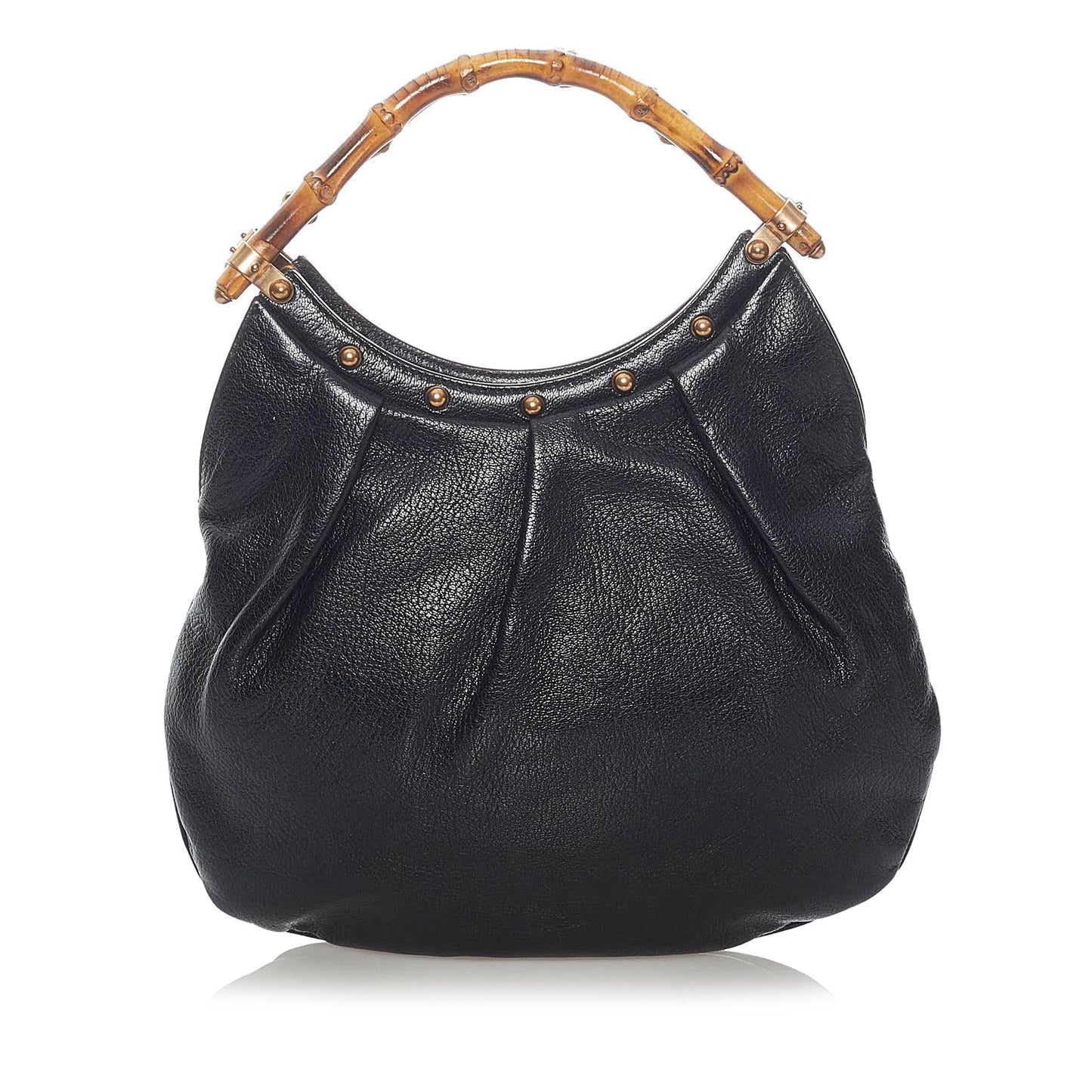 Gucci Bamboo Leather Handbag (SHG-30500)