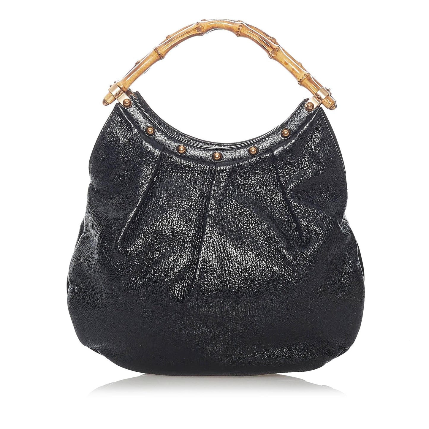Gucci Bamboo Leather Handbag (SHG-30500)