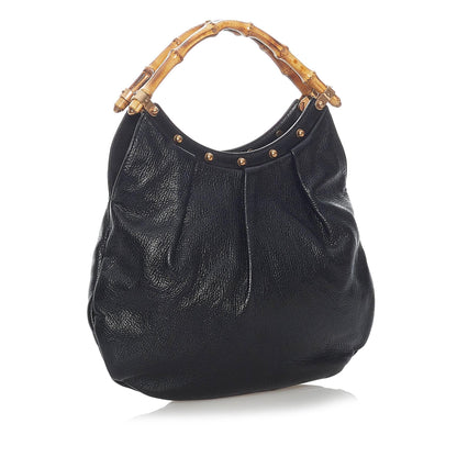 Gucci Bamboo Leather Handbag (SHG-30500)