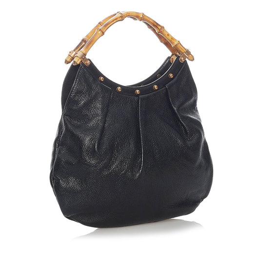 Gucci Bamboo Leather Handbag (SHG-30500)