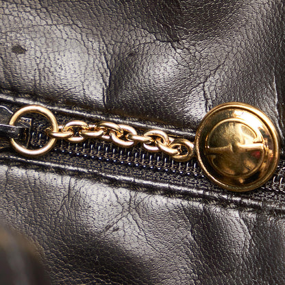 Gucci Bamboo Leather Satchel (SHG-29138)