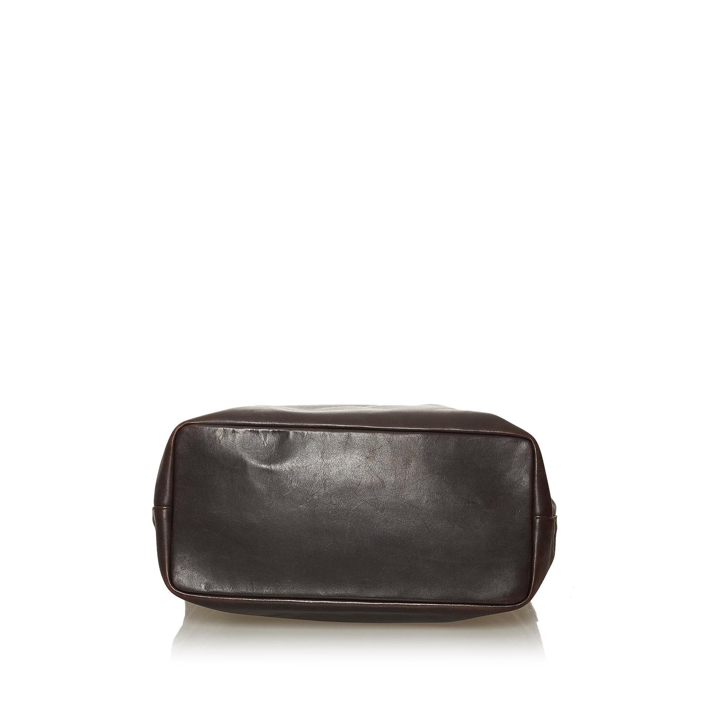 Gucci Bamboo Leather Shoulder Bag (SHG-29052)