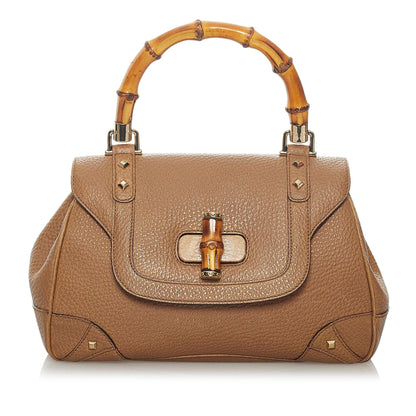 Gucci Bamboo Night Leather Handbag (SHG-29106)