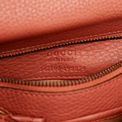 Gucci Bamboo Nouveau Fringe Leather Crossbody Bag (SHG-29693)